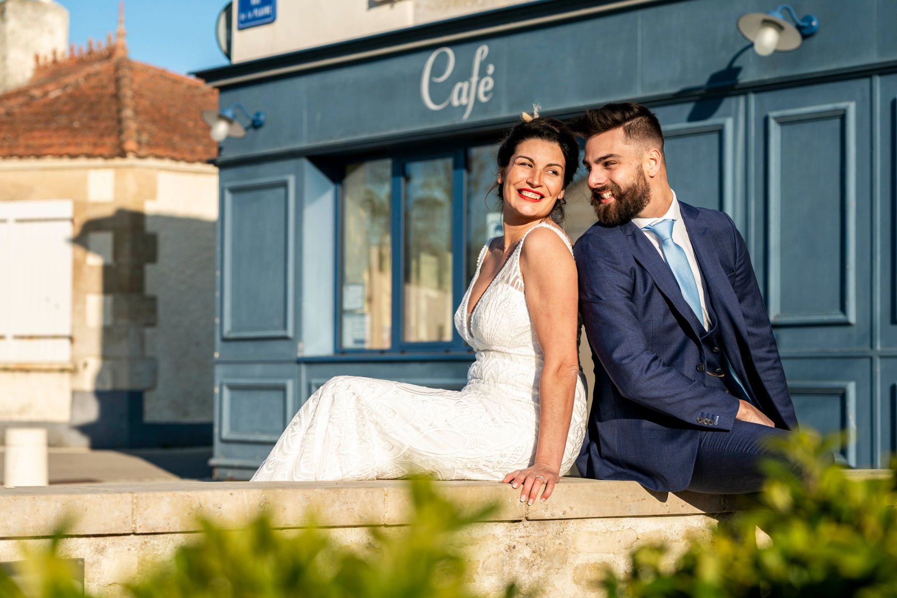 Maxence & Julie, Plage du Veillon, Vendée, photo 2 sur 12