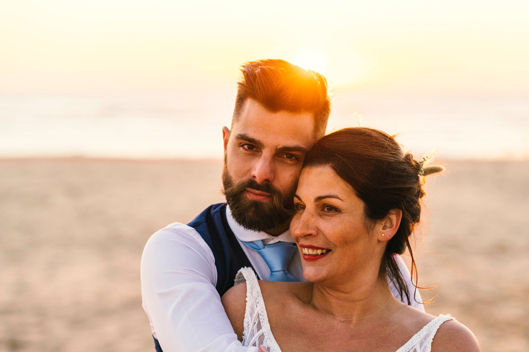 Maxence & Julie, Plage du Veillon, Vendée, photo 12 sur 12